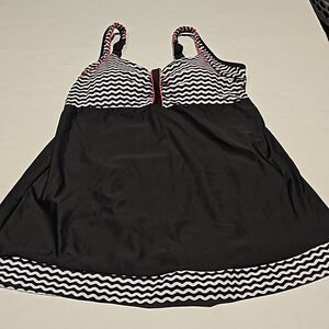 Stylish swimdress with tummy control size medium